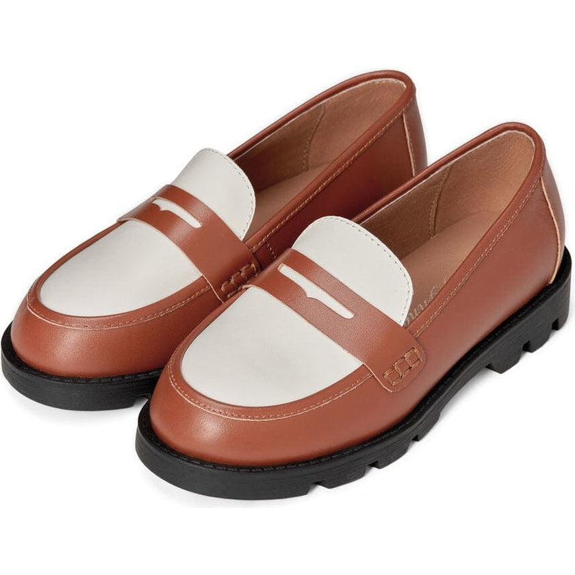 Haven Brown/ White/ Brown