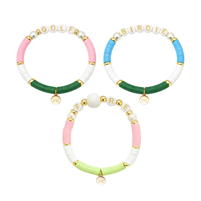 Golf Lovers Bracelet Set