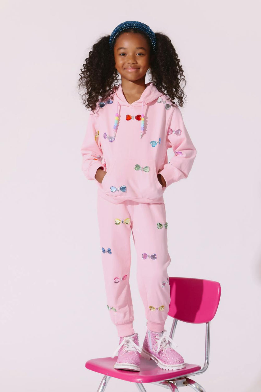 Gem Bows Jogger Set