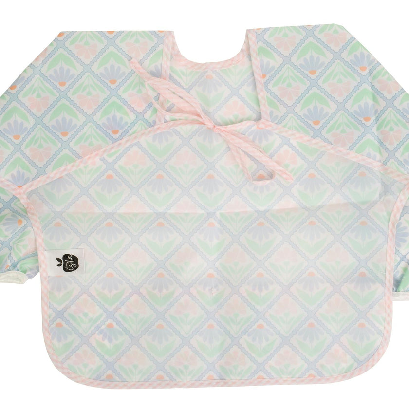The Cover Everything Bib in Pastel Floral