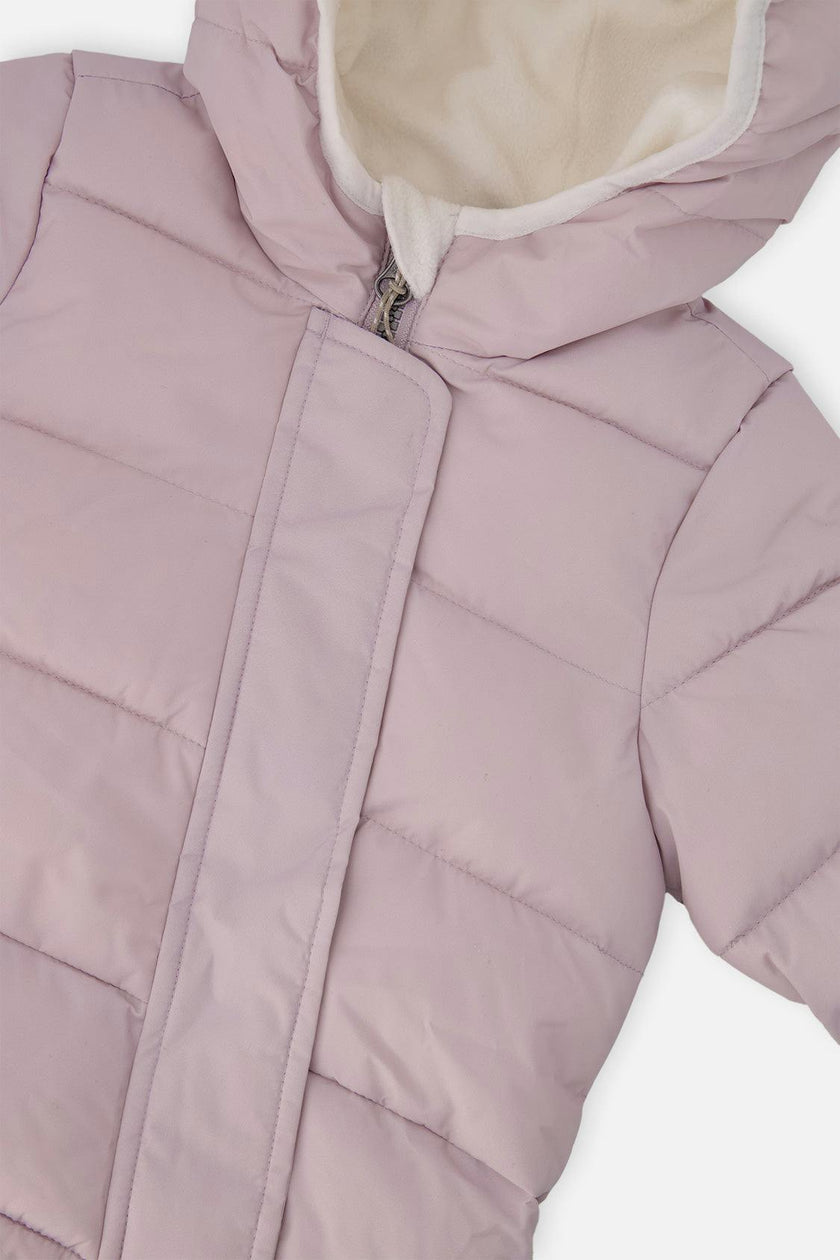 Baby Cloud One Piece Snowsuit Adapted For Car Seats Lavender