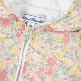 TARTINE ET CHOCOLAT Liberty Floral Baby Jacket - Blanc