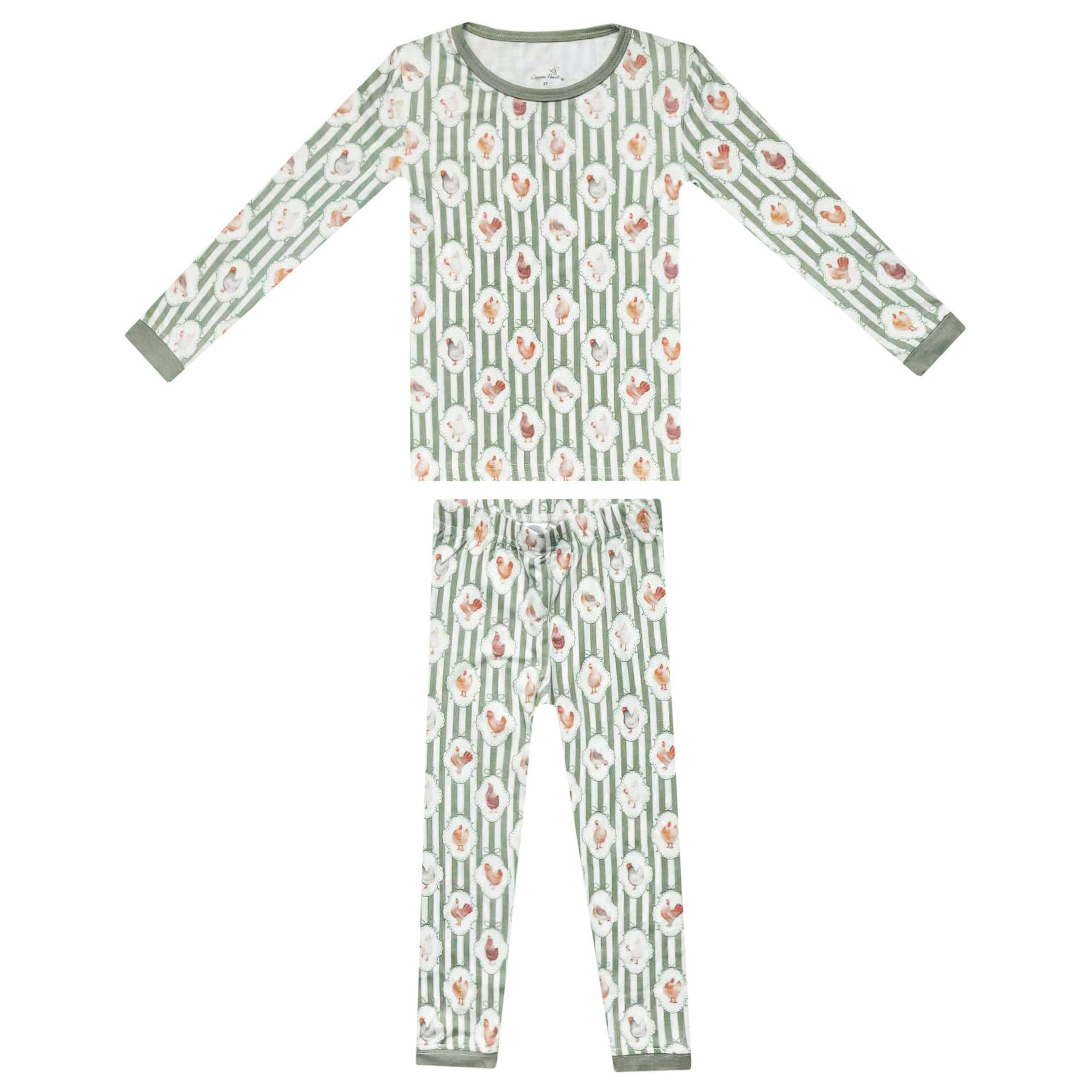 2pc Long Sleeve Pajama Set - Constance