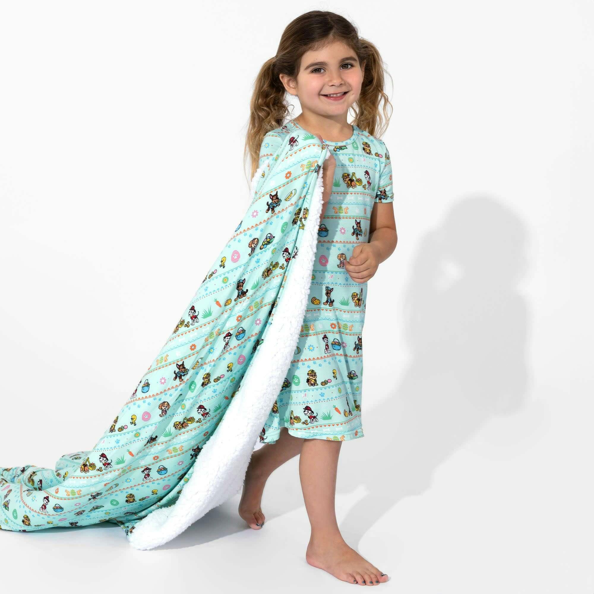 PAW Patrol: Easter Bamboo Girls' Short Sleeve Dress