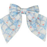 RIVIERA FLORAL BLUE HAIR CLIP