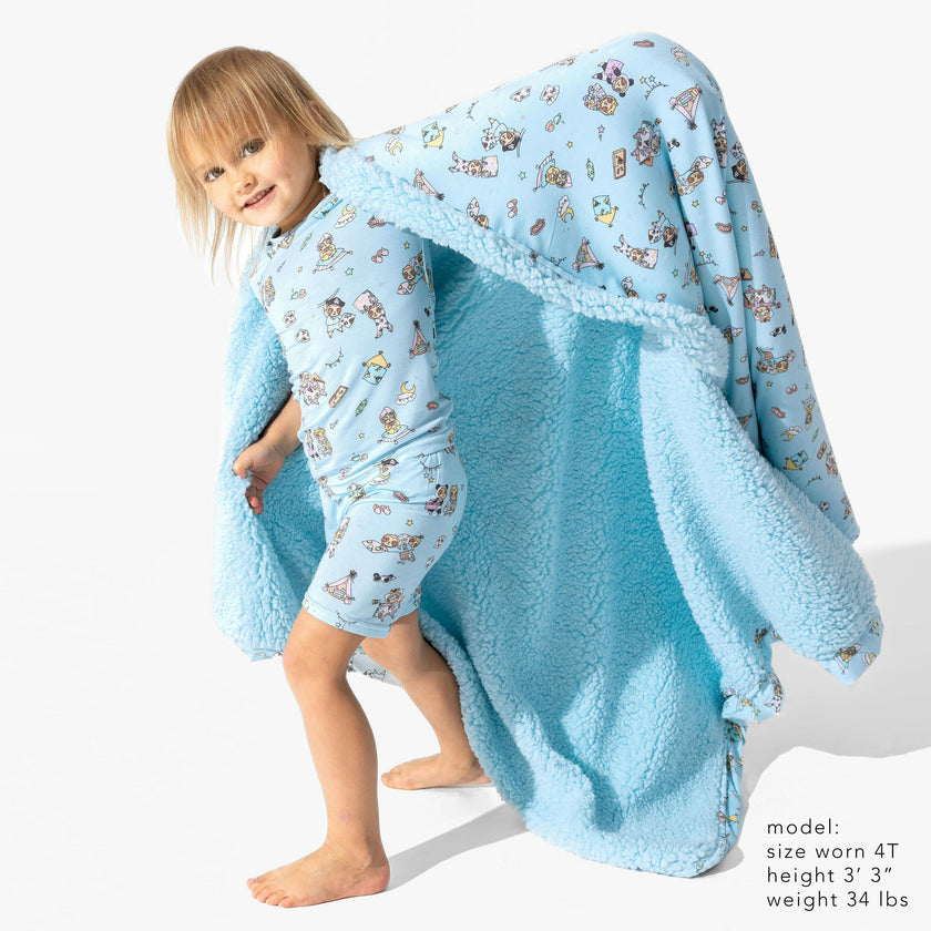 Sloth Pajama Party Bamboo Kids Pajama Short Set