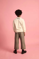 Fleece Polo Cream