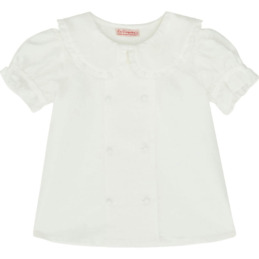 Ivory Petunia Ceremony Girl Shirt