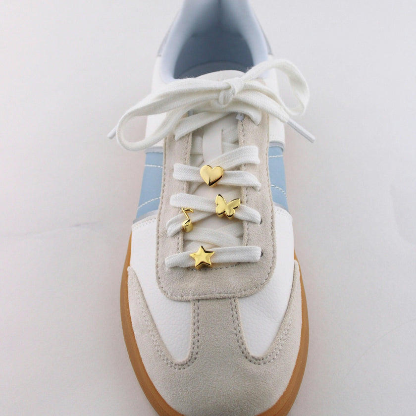 Gold Emoji Sneaker Charms