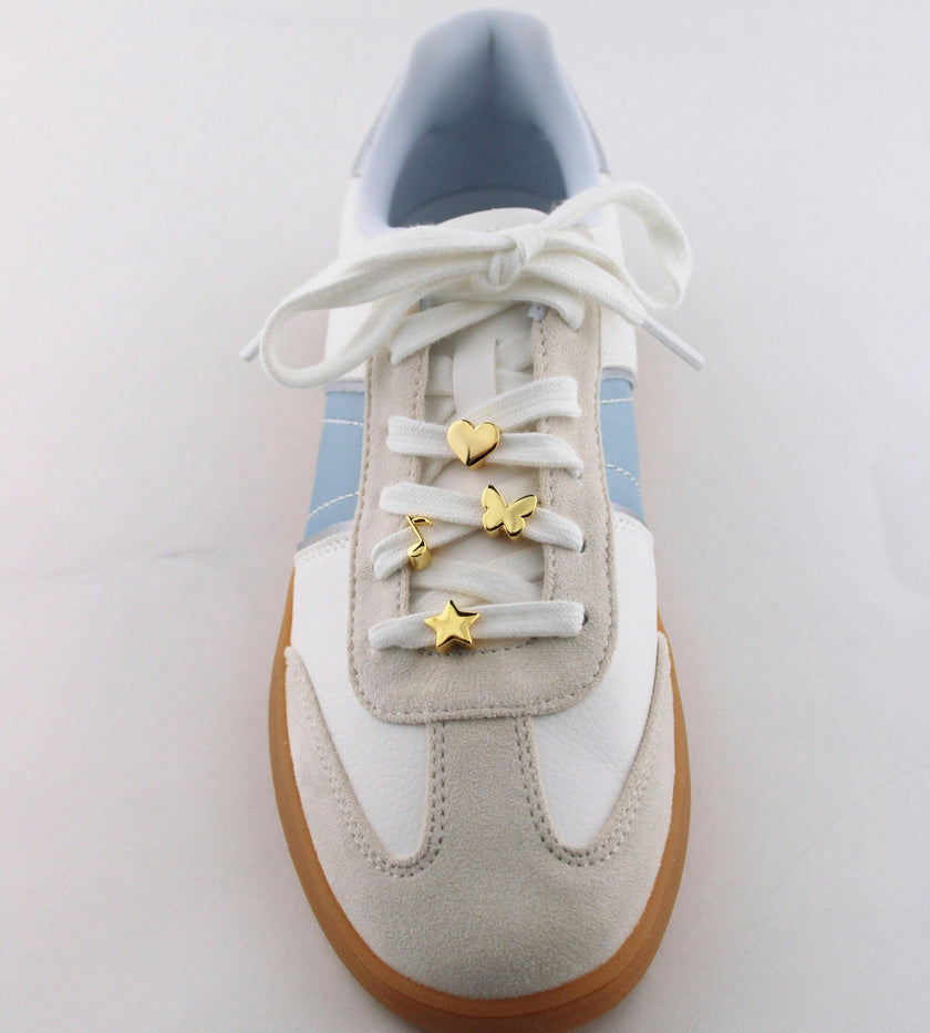 Gold Emoji Sneaker Charms