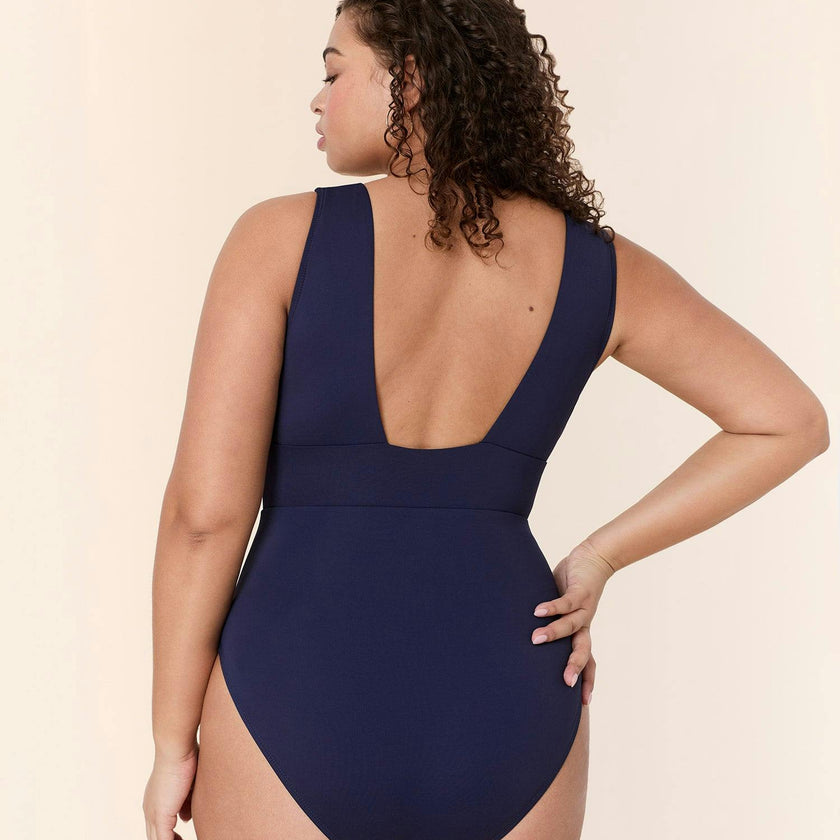 The Mykonos One Piece - Eco Nylon - Navy - Classic