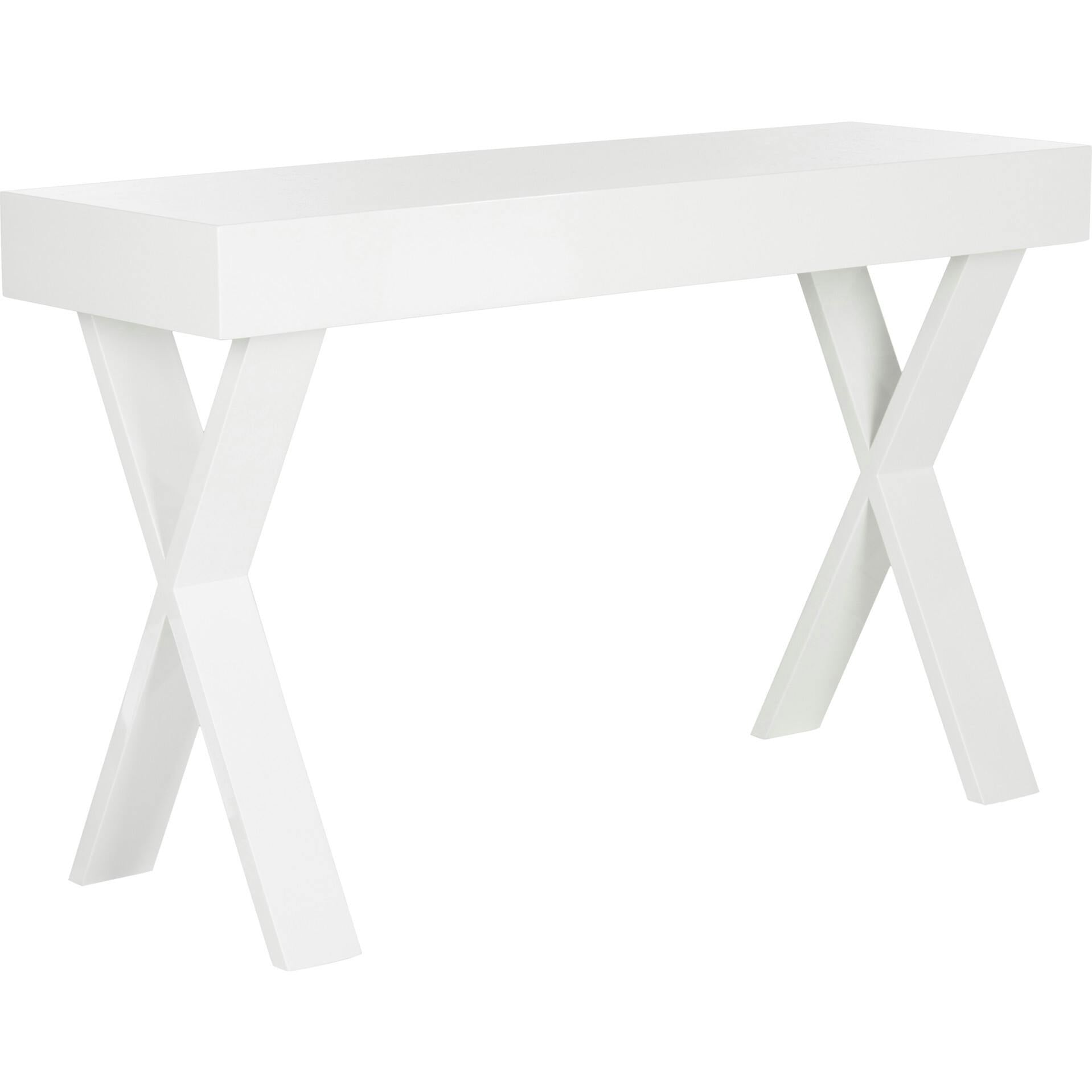 Alessia Mid-Century Lacquer Vanity Desk