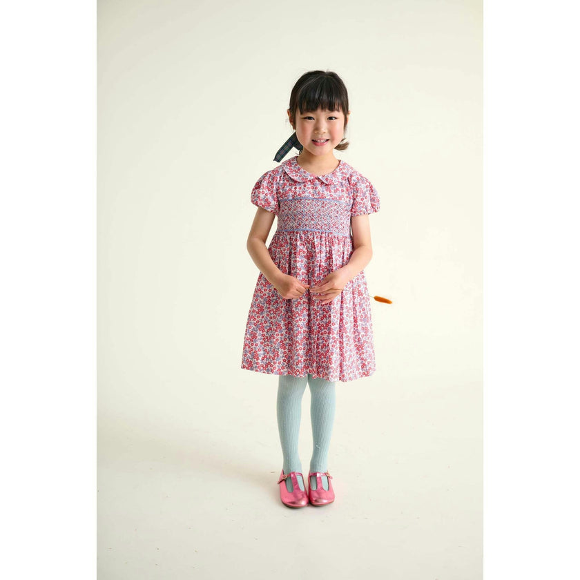 Smocked Girls Dress Augusta