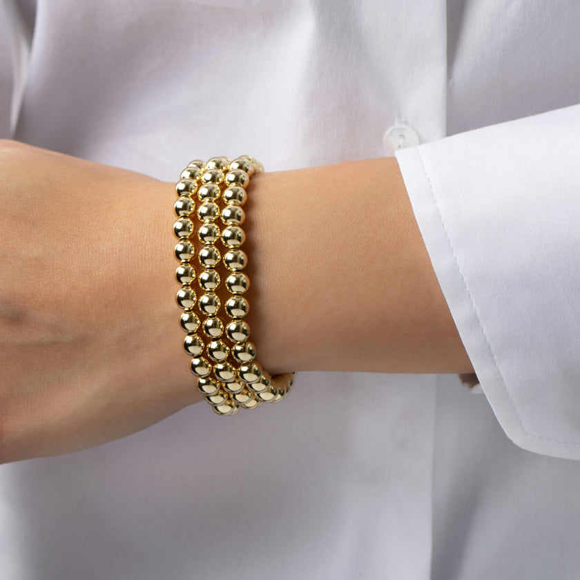 6mm Bead Bracelet Stack
