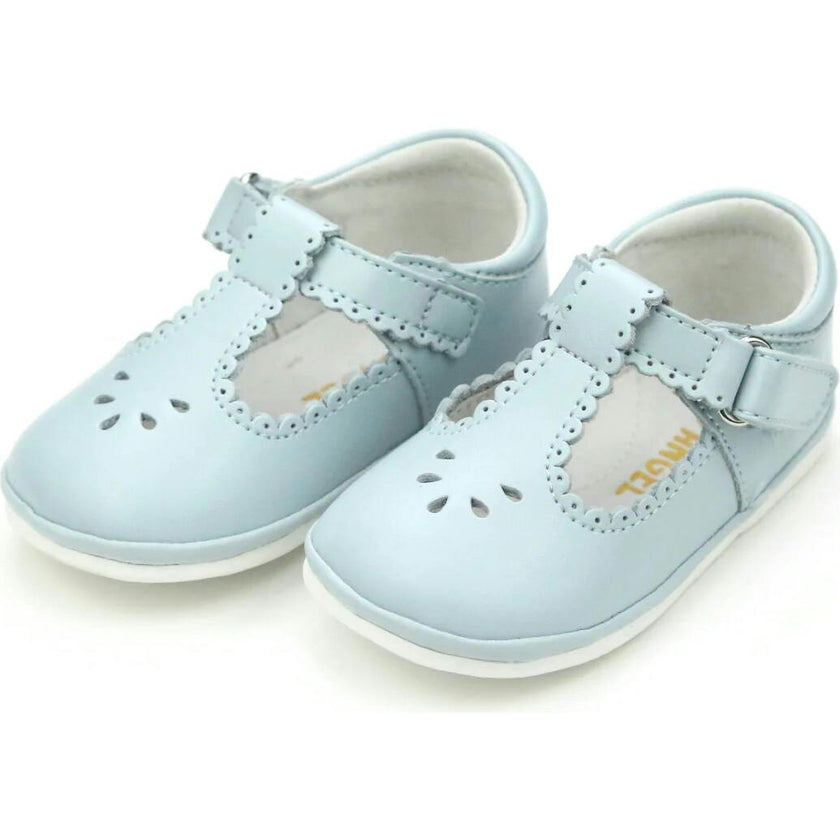 Dottie Scalloped T-Strap Mary Jane (Baby)