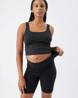 Organic Cotton Bike Short  Black