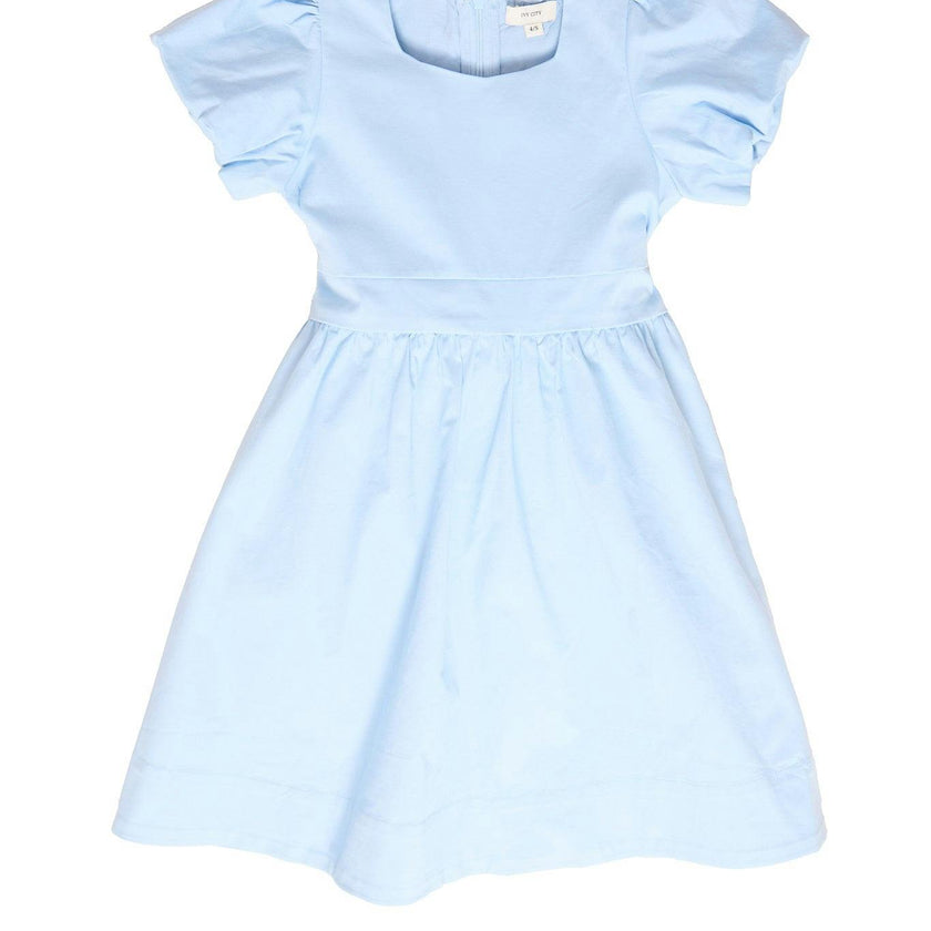 Mini Zella Dress in Sky Blue