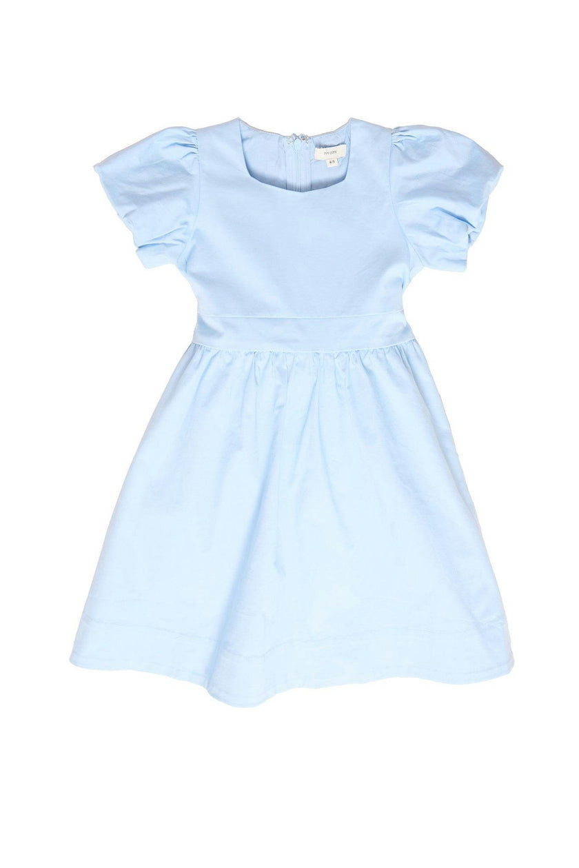 Mini Zella Dress in Sky Blue