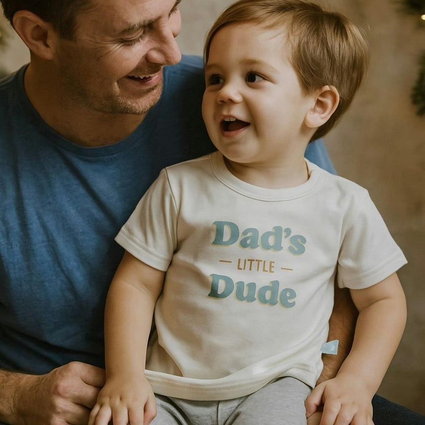 graphic tee | dads little dude