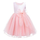 Blush Felice Tulle Bow Dress