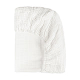 All-Stages Bassinet Sheet in GOTS Certified Organic Muslin Cotton