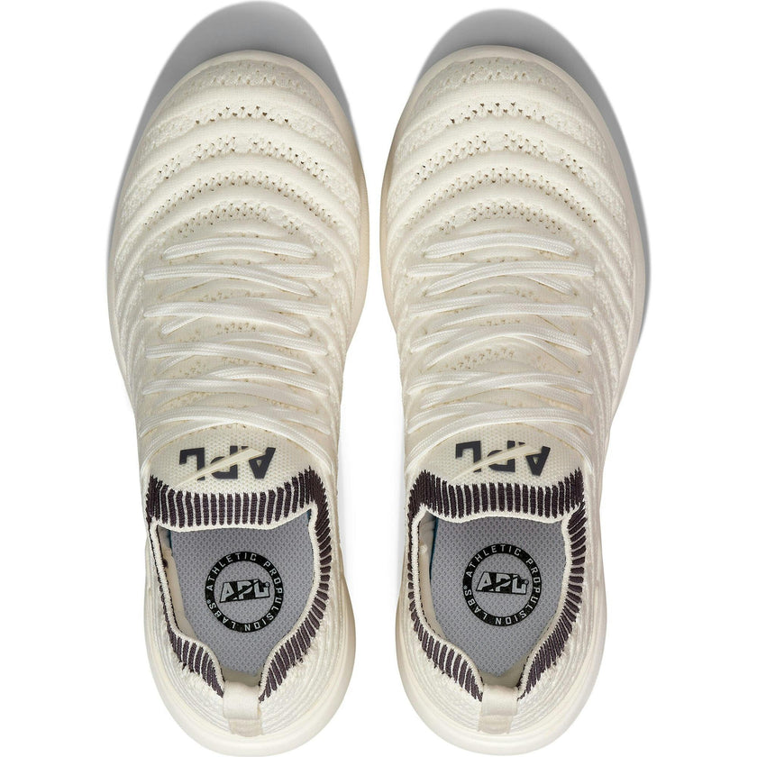 Women's TechLoom Wave Ivory / Iron / Ribbed, White