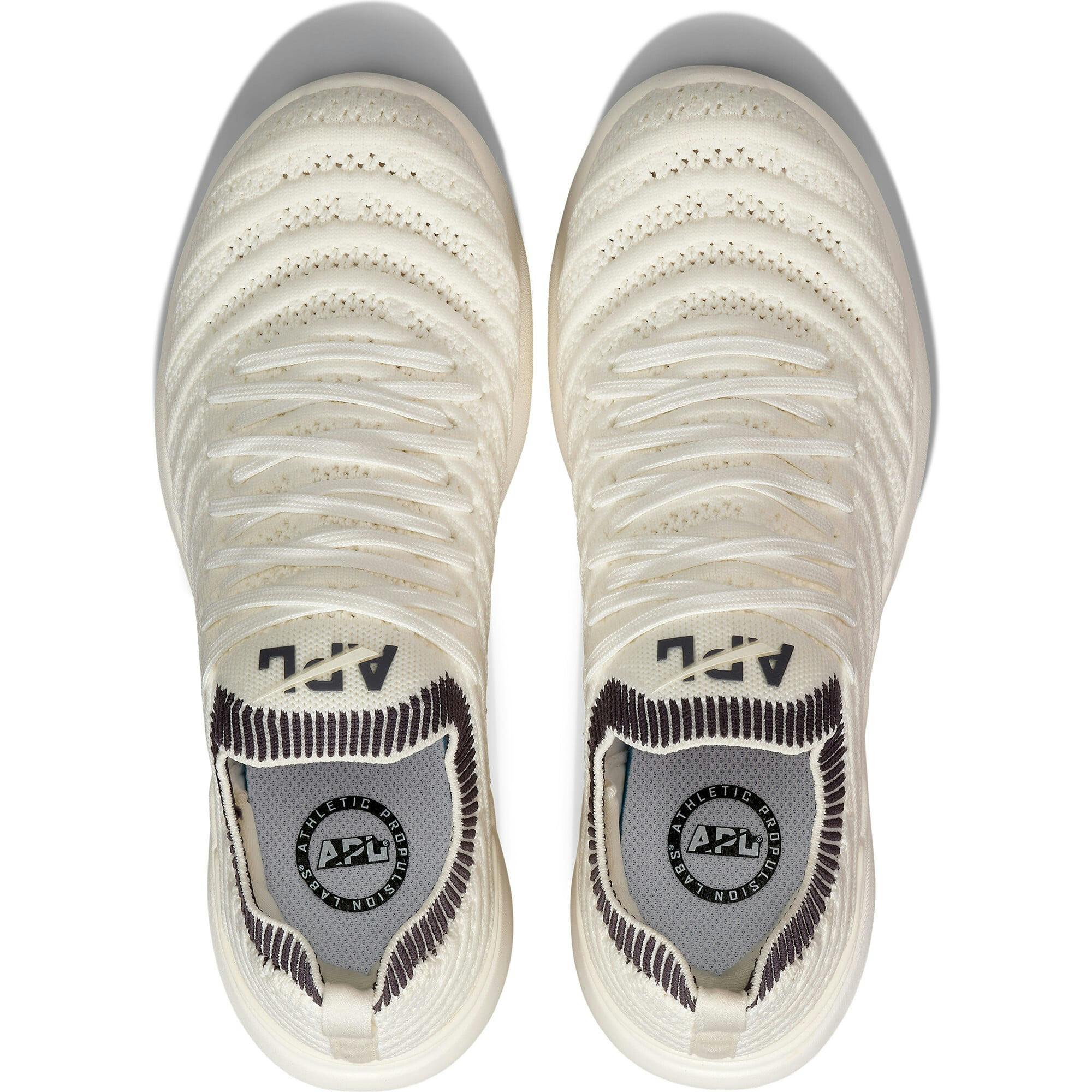 Women's TechLoom Wave Ivory / Iron / Ribbed, White