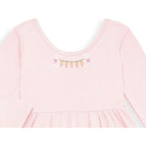 Long Sleeve Twirly Dress With Easter Embroidery
