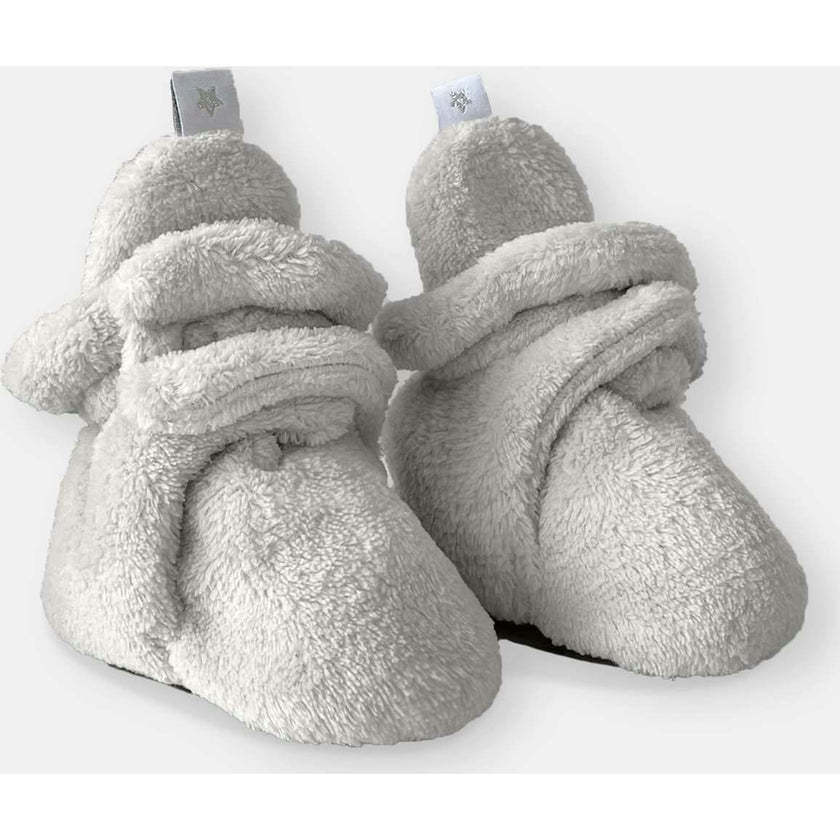 Plush Baby Booties With Anti-Slip Grip Soles