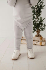 Ribbed Leggings Dusky Orchid