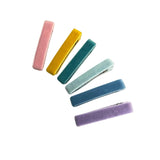 Velvet Bar Clips, Sweet Macarons Bundle Set
