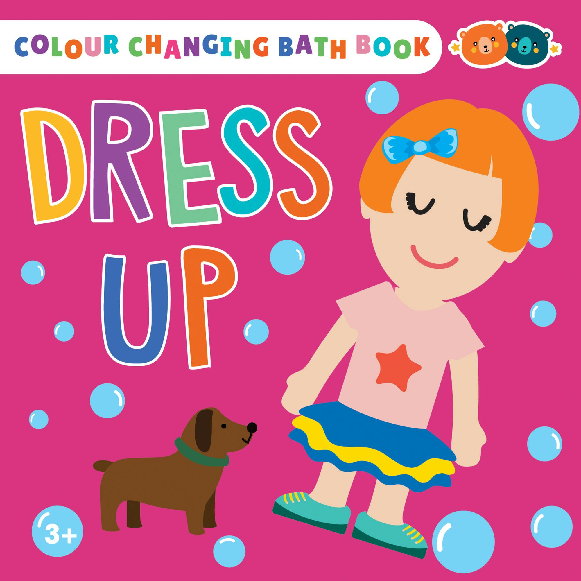 Bath Time: Book & Stickers - Dress Up