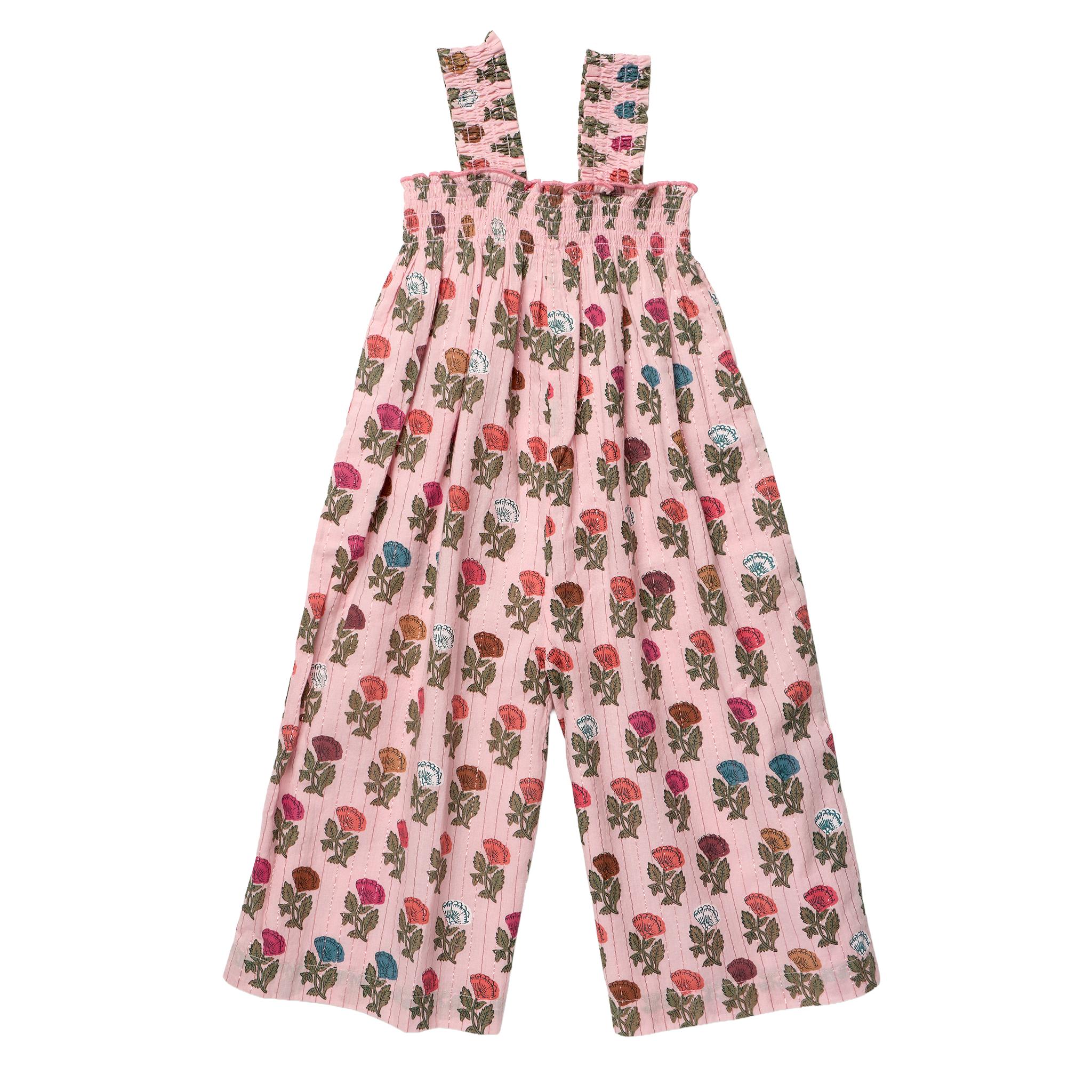 Girls Eleven Jumper - Multi Flower Drop