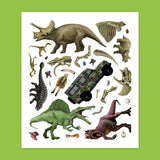 Panorama Sticker Book: Dinosaurs