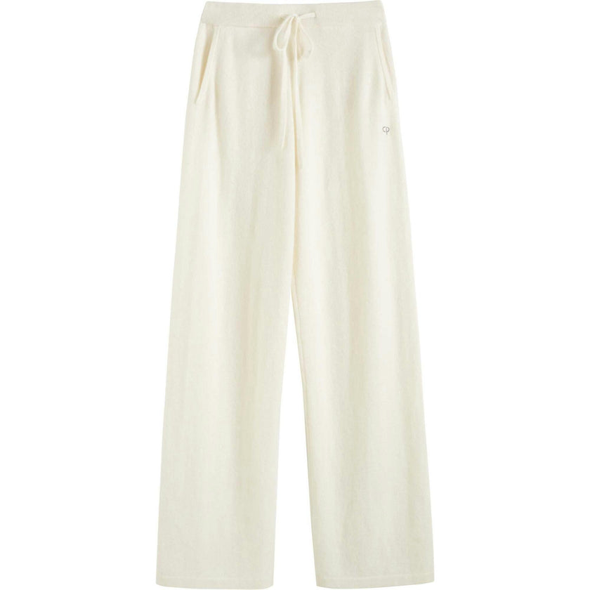 Pure Cashmere Wide Leg Pants