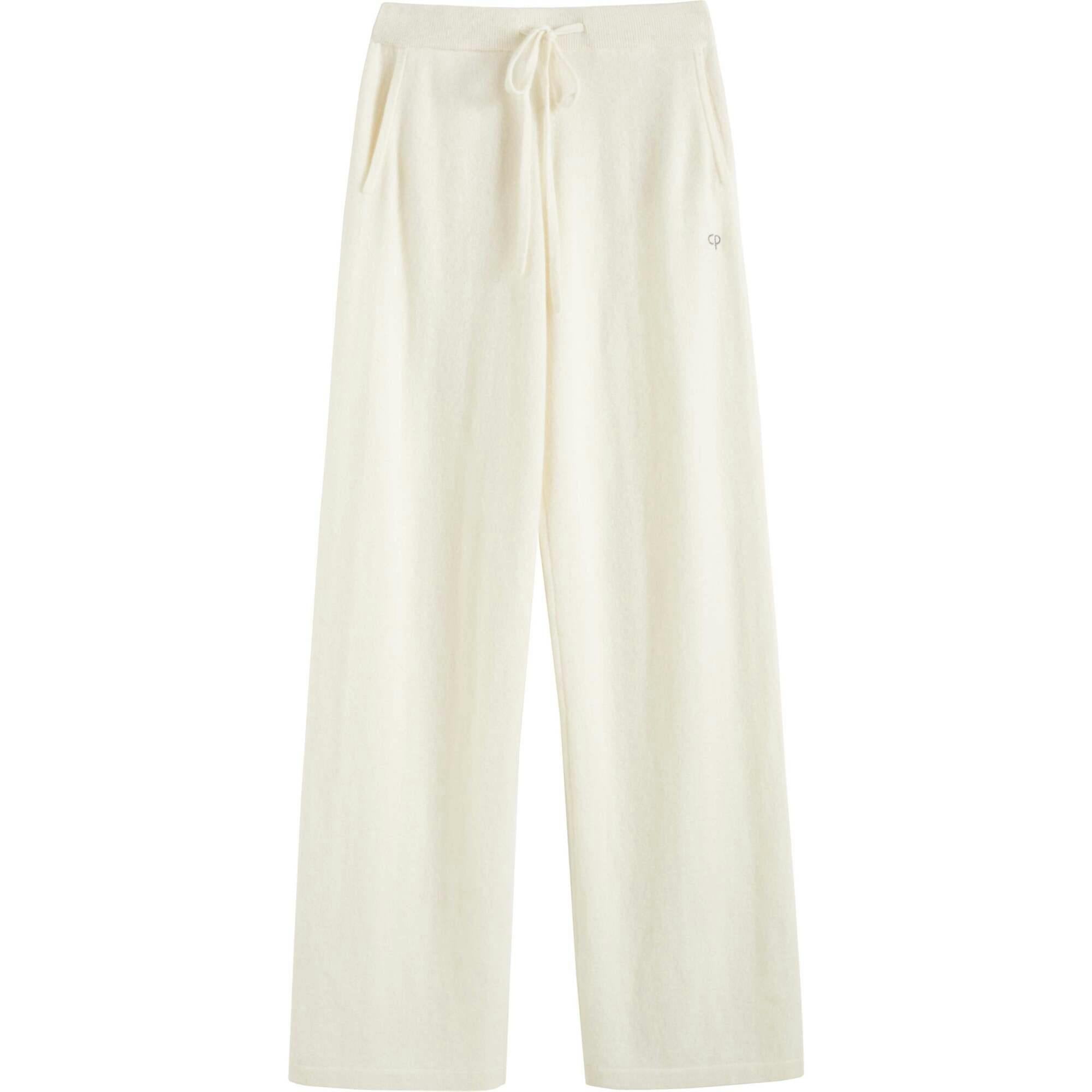 Pure Cashmere Wide Leg Pants