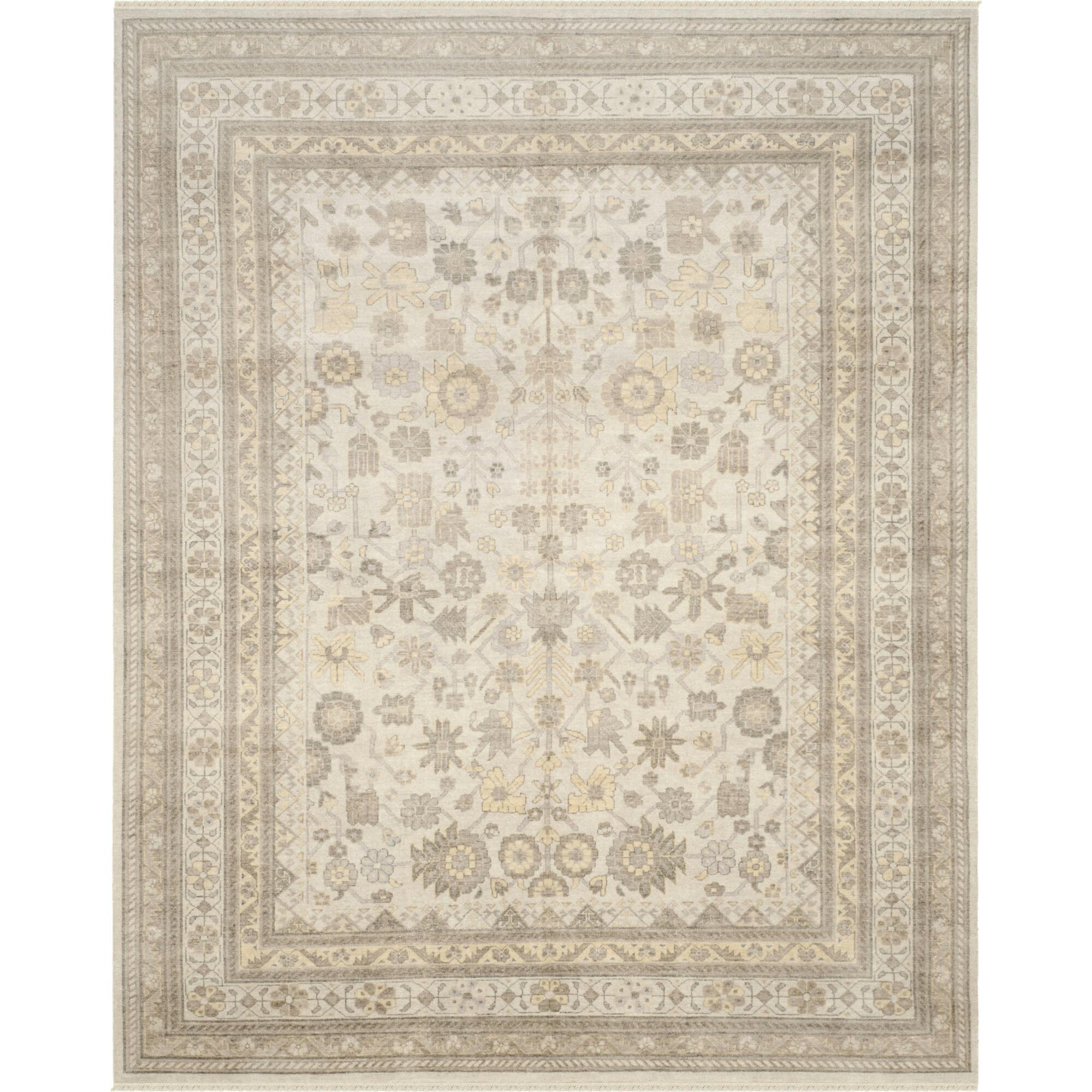 Sultanabad Turner Rug, White