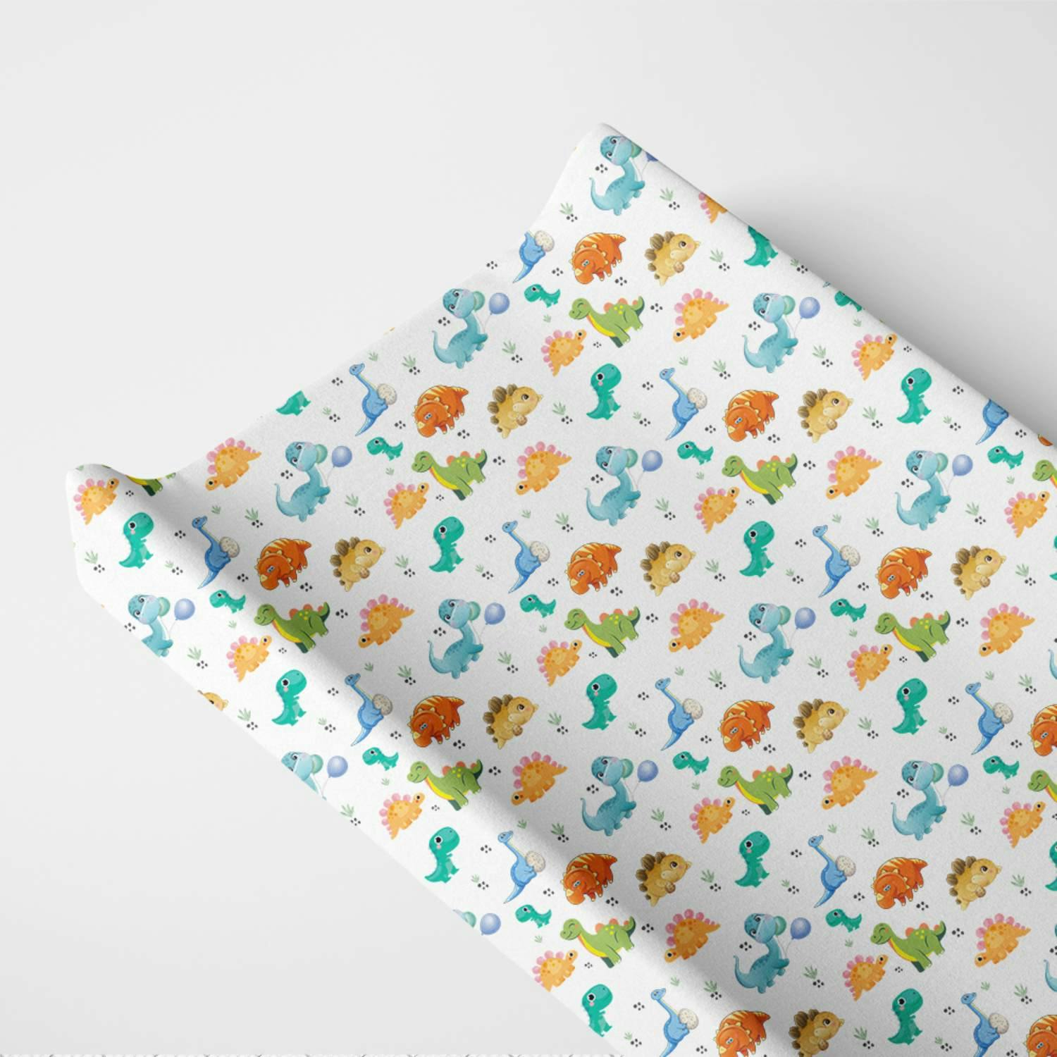 Organic Changing Pad Cover - Dinosaurs