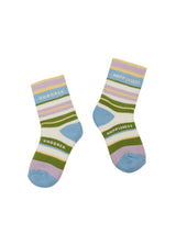 children's socks - pastel stripes