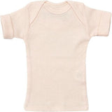 Rib Lap Shoulder Tee Short Sleeve Blossom