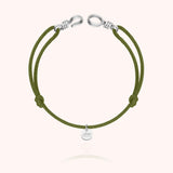 Women's Cord Bracelet, Silver 925