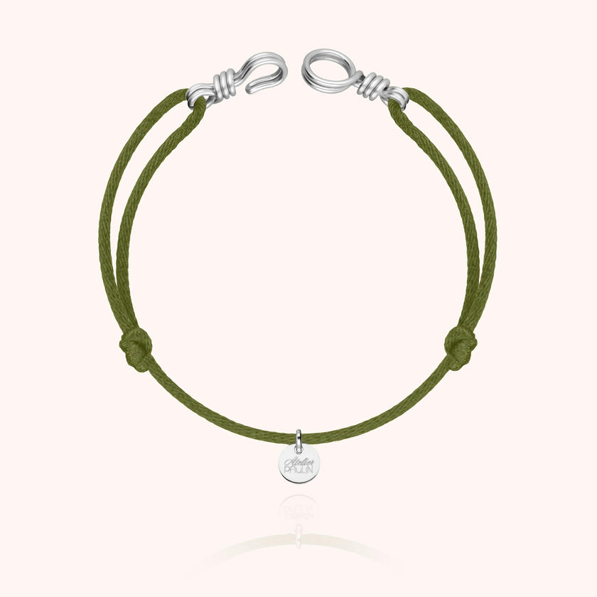 Women's Cord Bracelet, Silver 925