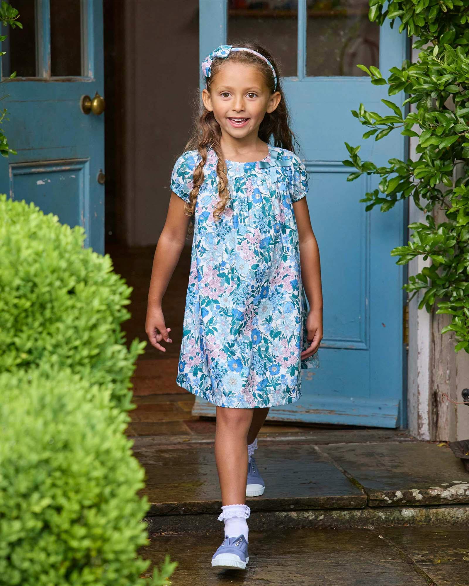 Clarabell Floral Bow Dress