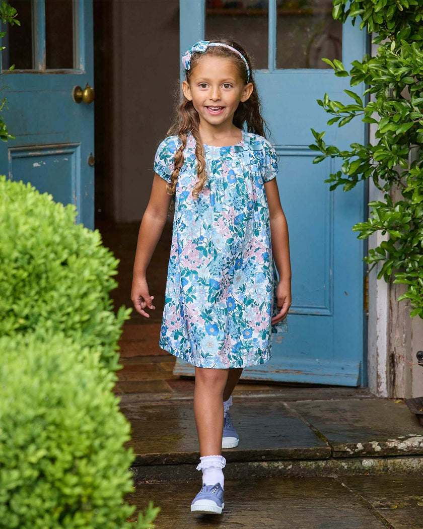 Clarabell Floral Bow Dress