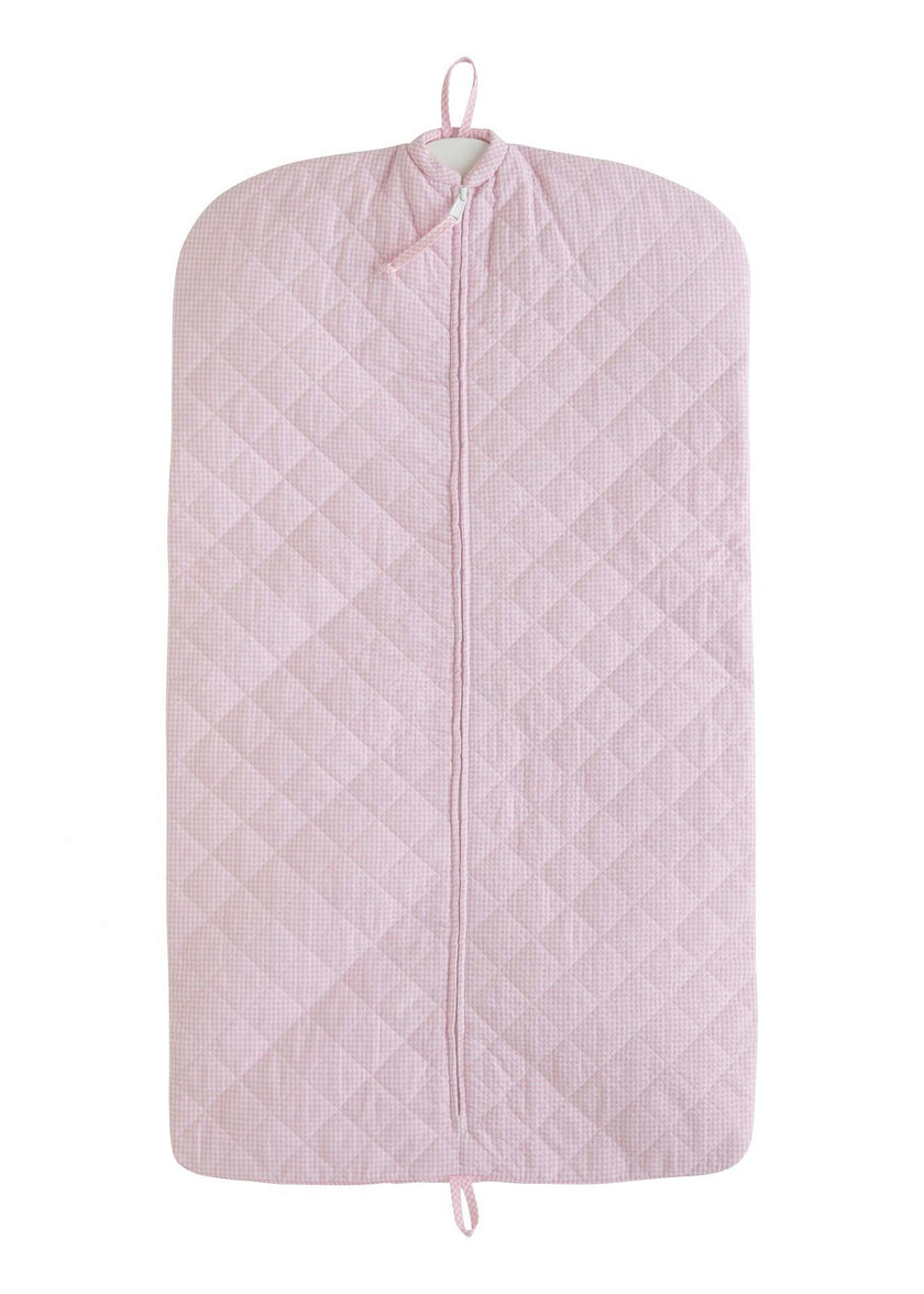 Quilted Luggage - Light Pink