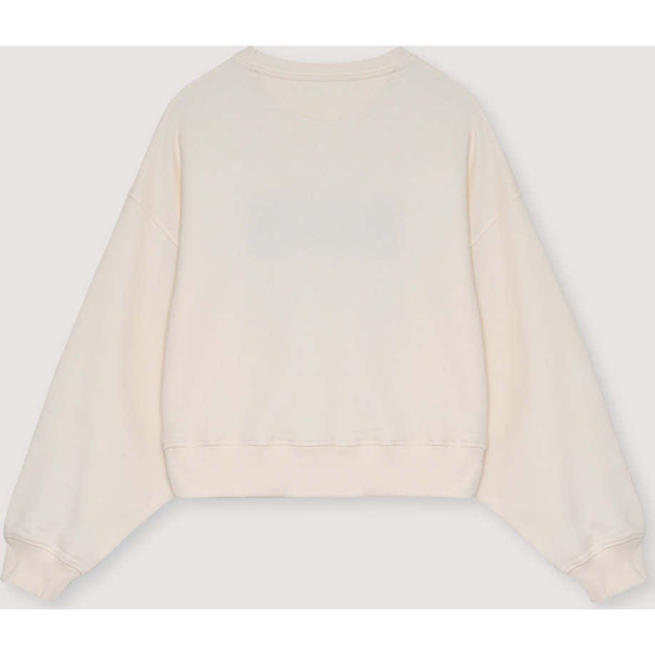 Mazus Woman Sweatshirt  Ecru