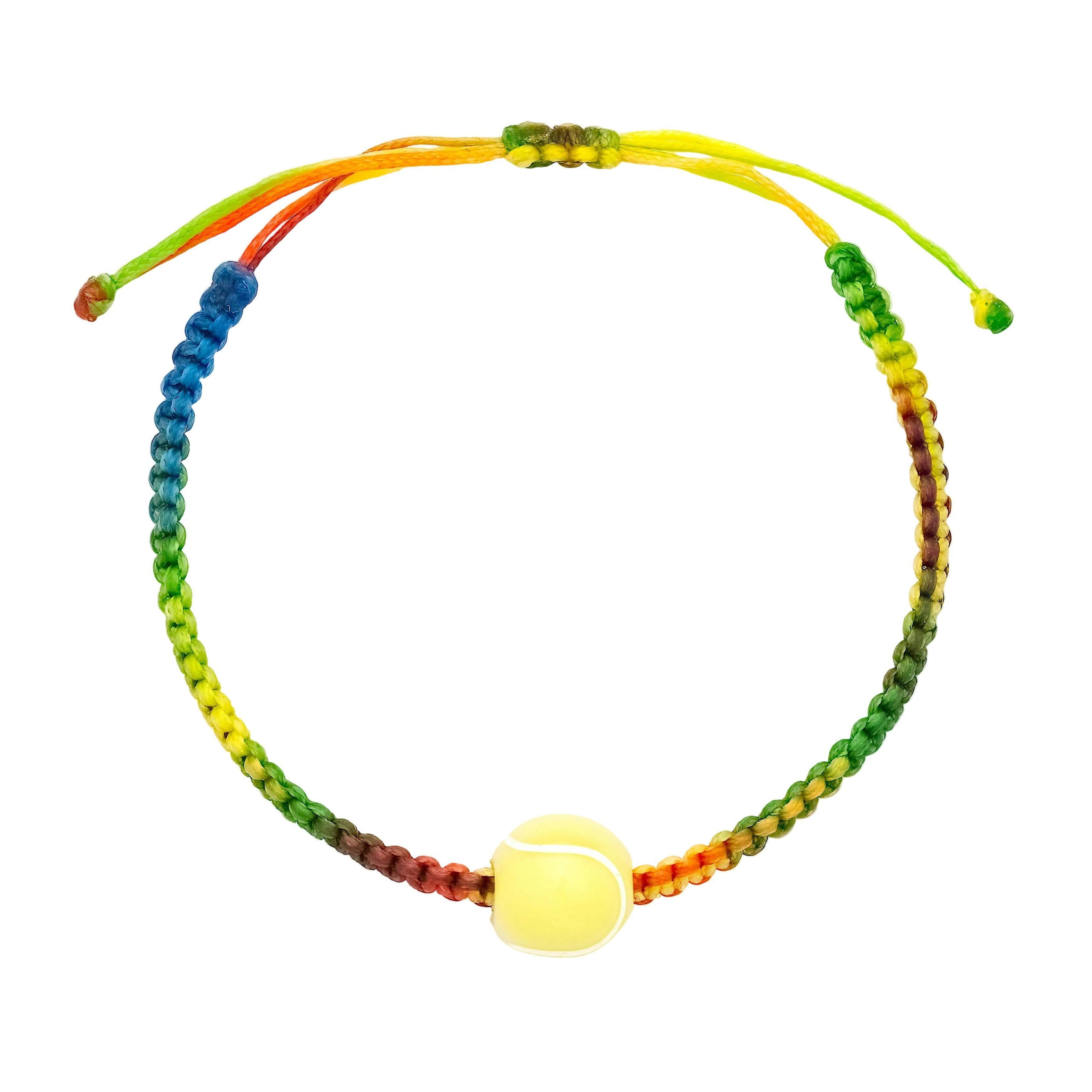 Kids Tennis Charm Bracelet