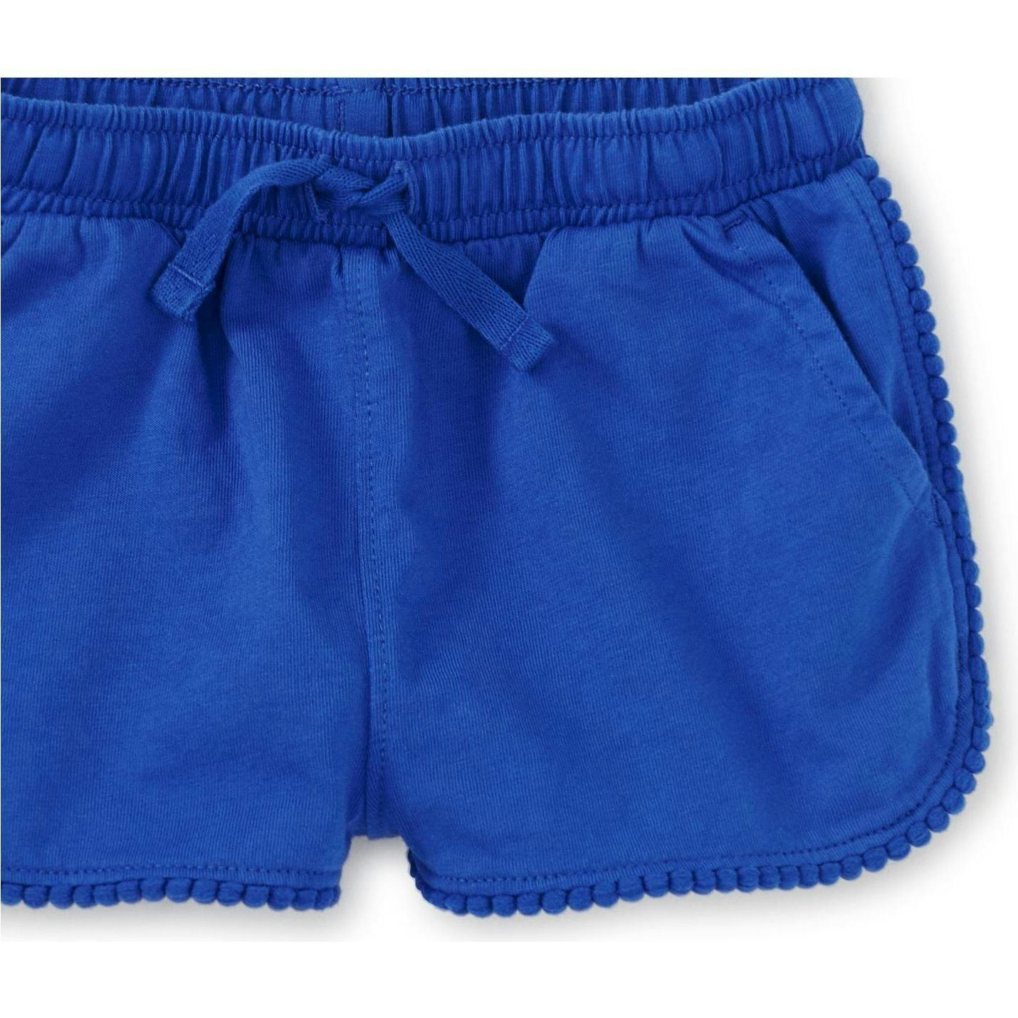 Pom-Pom Gym Shorts, Blue