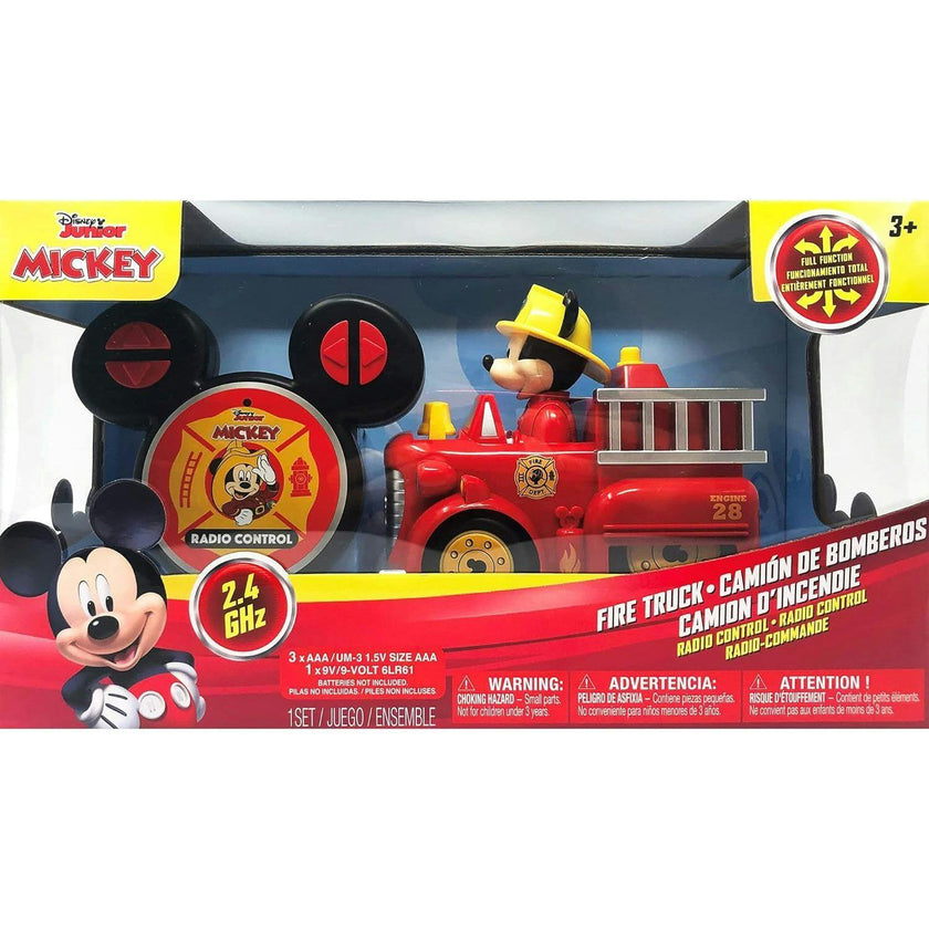 Disney Junior Mickey's 5.5" Full-Function Remote Control Firetruck R/C Vehicle