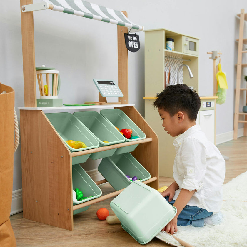 Little Helper Market Play Stand Play Kitchen